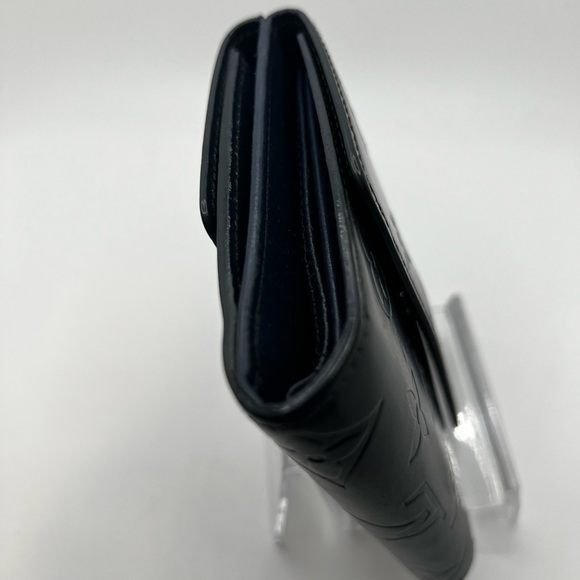 GUC Louis Vuitton Navy Compact Wallet - Picture 7 of 8